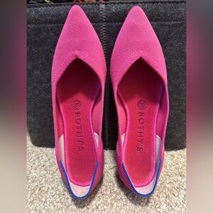 Rothy's Women's Pink Flats